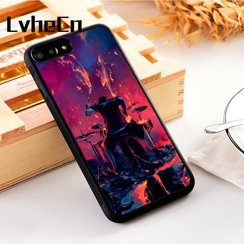 LvheCn 5 5S SE phone cover cases for iphone 6 6S 7 8 Plus