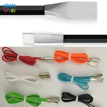 

300pcs/lot High Quality 1M 2M 3M Micro 5pin 8pin Type-C 3D Zinc Alloy Fast Charging Data Sync for Samsung Sony LG Xiaomi Iphone