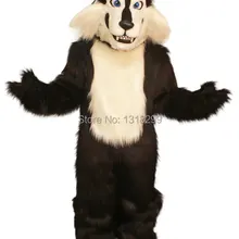 Талисман Черный Волк костюм талисмана необычные платья пользовательские фантазии костюм косплей карнавальный костюм комплекты
