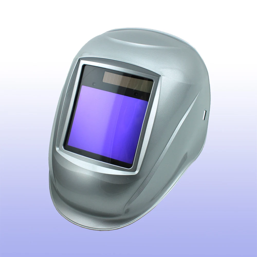 Auto darkening welding helmet/welding mask/MIG MAG TIG(Grand-918I Silver)/4arc sensor