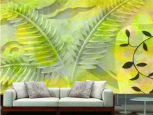 3d wallpaper for room Leaves Relief jade Background wall customized wallpaper for walls custom 3d wallpaper