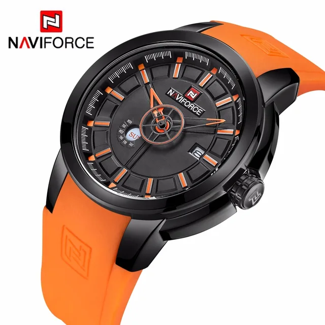 NAVIFORCE Men Watches Top Luxury Brand Men's Waterproof Quartz Wrist