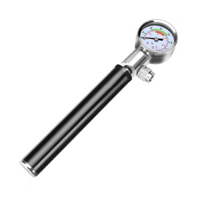 

Mini Bicycle Pump With Pressure Gauge 210 PSI Portable Hand Cycling Pump Presta And Schrader Ball Road MTB Tire Bike Pump New