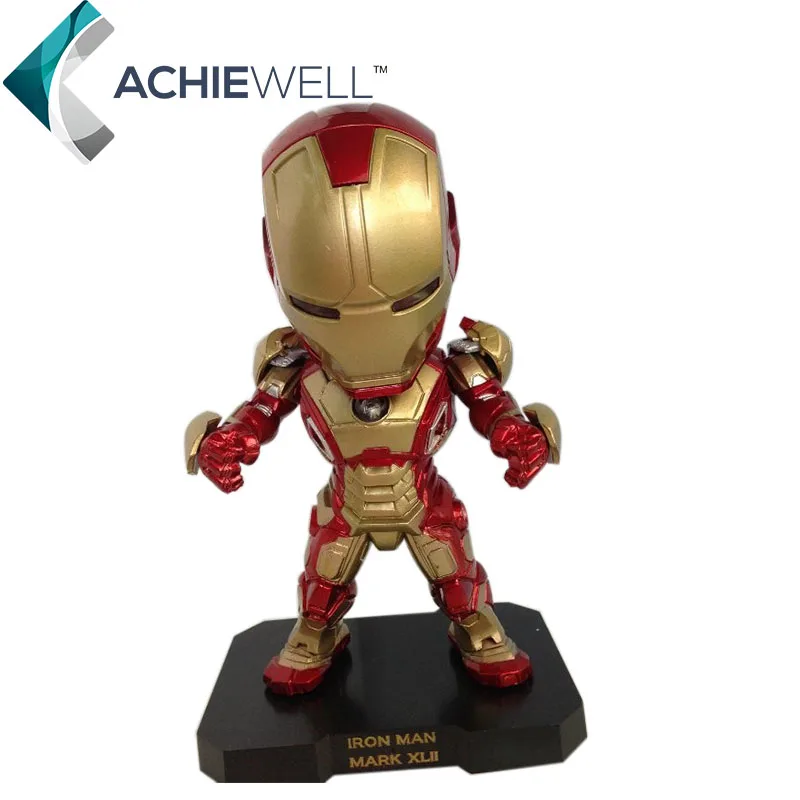 New Iron Man 3 Mk42 Ace Attack Eyes With Light 15cm Pvc Action Figure Fan Collection Model Plastics Toys For Kid Gift Gift Dolls Iron Man 3 Iron Mantoys For Kids Aliexpress