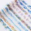 30 mm x 5 m  Whale and sea shell Washi Tape for DIY Gift Wrapping Scrapbooking and CraftSticky Adhesive Paper Masking Tape 1