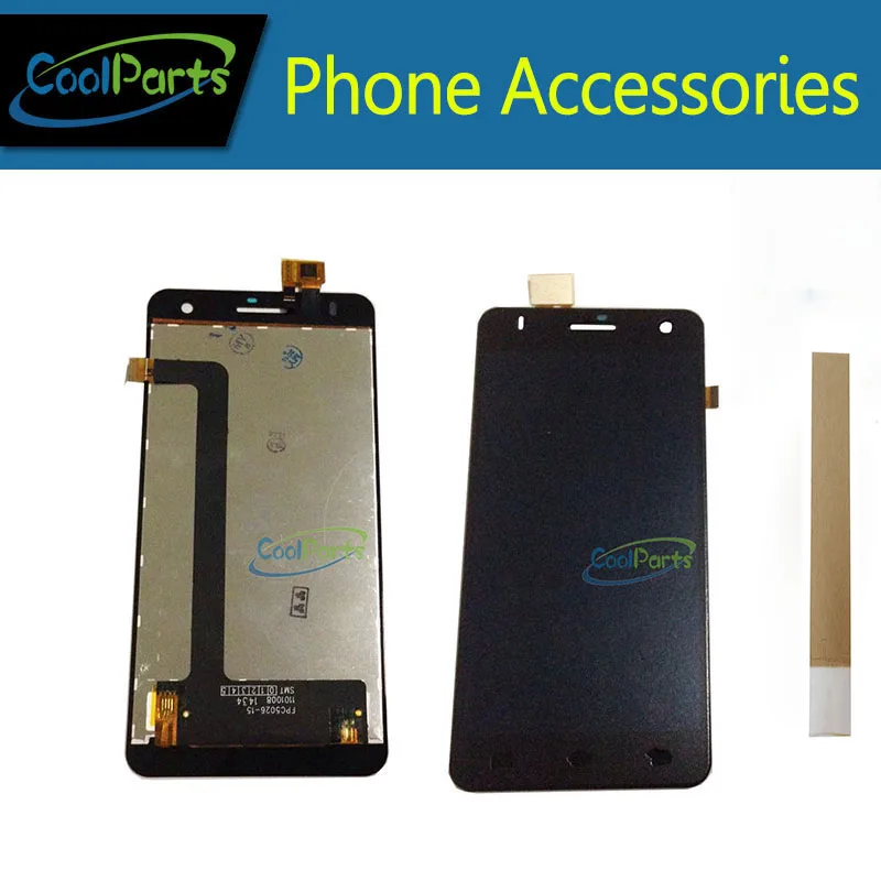 

1PC/Lot High Quality For Fly IQ4512 LCD Screen Display And Touch Screen Digitizer Replacement Part Black Color With Tape