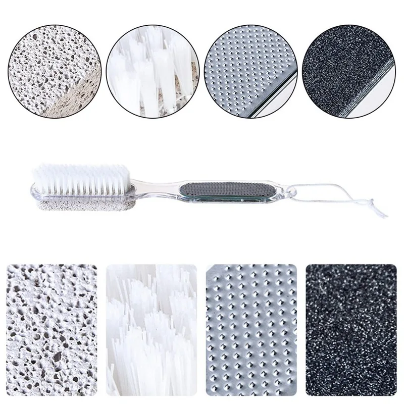 Foot Brush Scrubber Feet Massage Pedicure Tool Scrub Brushes
