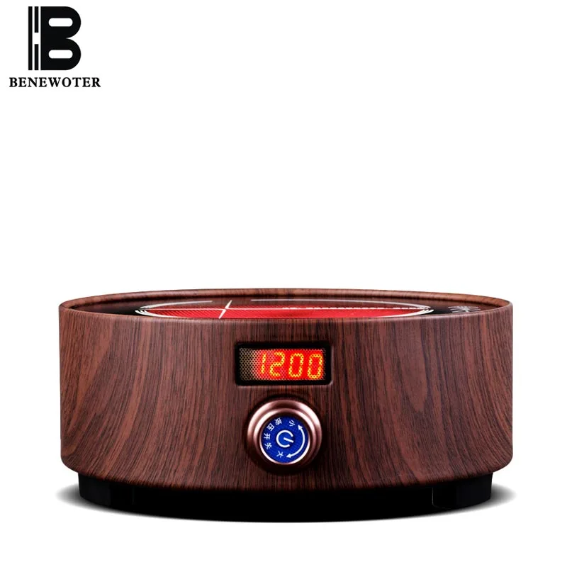 

220V Wood Grain Electric Ceramic Heater Teapot Electric Stove Base Furnace for Glass Ceramic Iron Glass Silver Teapot Coffee Pot