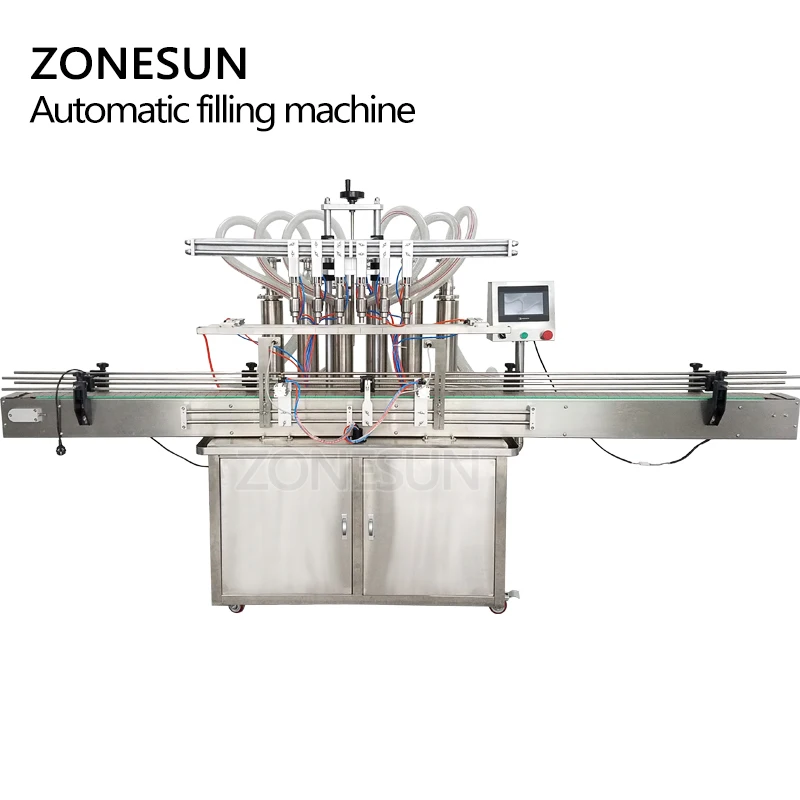 ZONESUN Автоматическая производственная линия напитков банки пиво масло Вода сок разливочная машина с конвейером PLC управления отправить