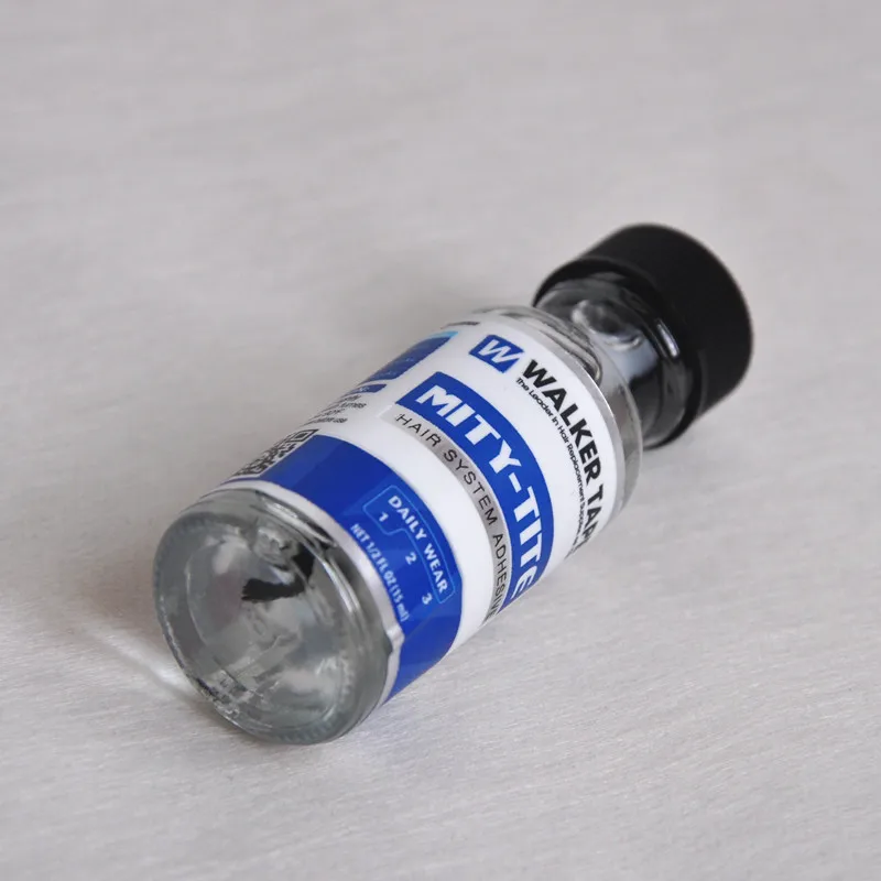 0.15ml MITY-TITE Transparent Hair System Adhesive Brush-on For Lace Wig/Toupee/Closure Profession Hair Adhesive