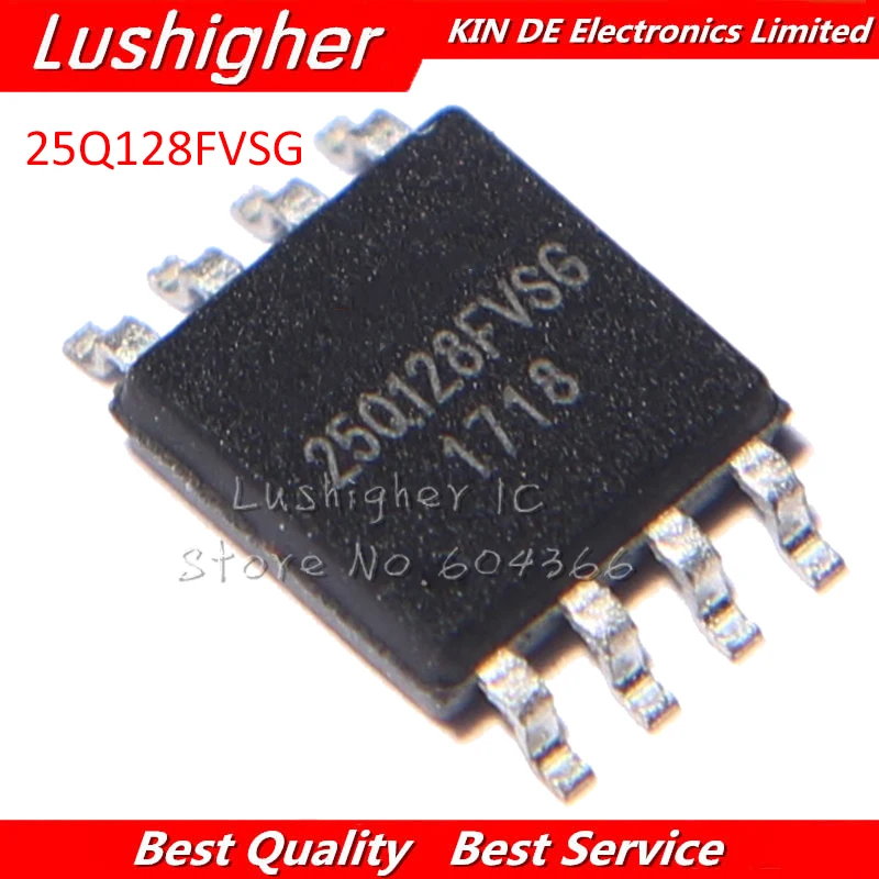 Новинка оригинал 5 шт. 25Q128FVSG w25q128fvensi SMD W25Q128 W25Q128FVSIG SOP8 | Электронные компоненты и