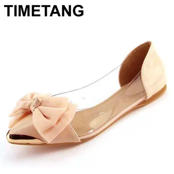 

TIMETANG Women Rivet Flats Shoes Metal Ankle Strap Women Point Toe Rivets Studded Ballerinas Size T Straps Rivets Sandals Shoes