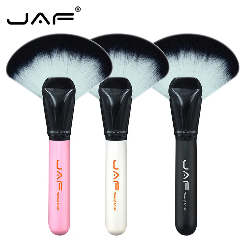 

JAF 1 Pcs Makeup Brushes Tool Face Cosmetic Powder Foundation Blush Blending Beauty Make Up Brush Soft Synthetic Maquiagem 16SWF