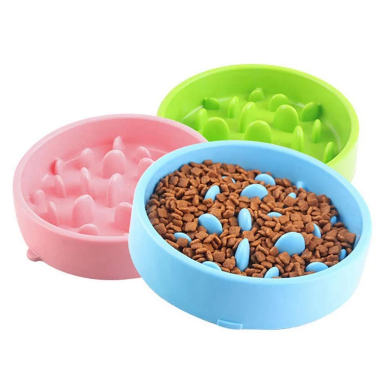 Eat Slow Dog Bowl Slow Feeder Bath Pet Supplies Dog Slow Feed Bowl