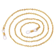 Противоскользящий для улицы спортивные очки солнцезащитные очки держатель шнур струнная полоса струна золото