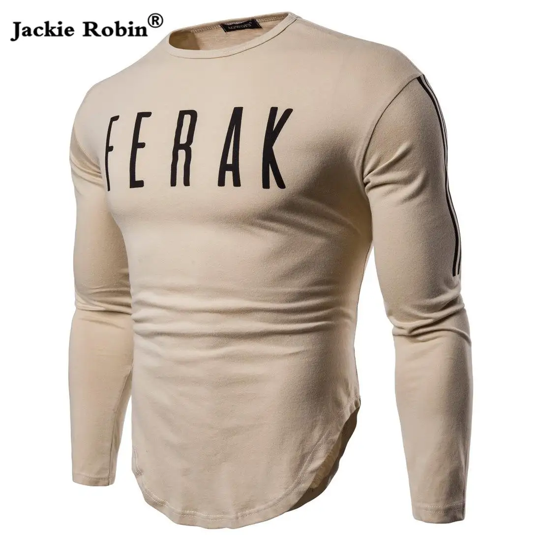

2018 Summer Autumn Men T Shirt Brand Fashion Funny T Shirt Men Hip Hop Long Sleeve Jersey EU Size S-XXL