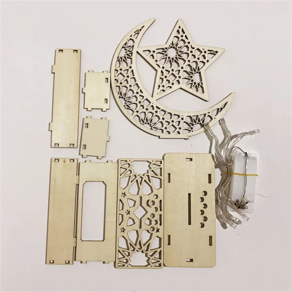 Ramadan Eid Mubarak Wooden Decoration (15)