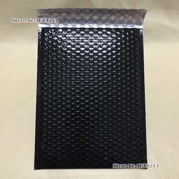 

35*40+4cmGlossy black Bubble Mailers Padded Envelopes Packaging Shipping Bags Black Bubble Mailing Envelope Bags 100pcs/lot