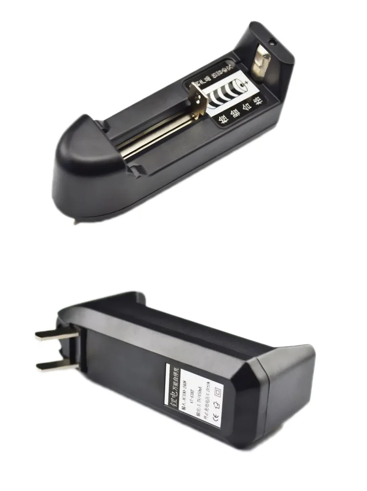 

200pcs/lot EU US plug 3.7V 18650 14500 16430 Battery Charger For Rechargeable Batteries 18650 Wall charger DHL free shipping