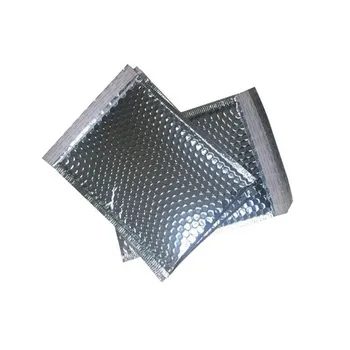 

14x16cm 10pcs Silver Aluminum foil Envelope Bags , Waterproof packing Bag/ Padded bubble express mailer bag