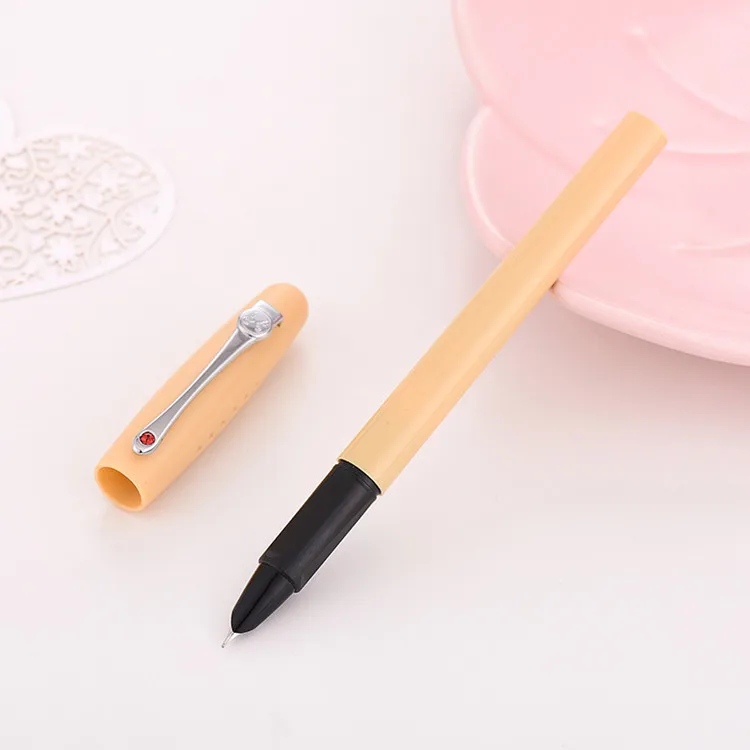 Чернила с перьевой ручкой Чернильное Jinhao канцелярские принадлежности Nibs для авторучек канцелярские принадлежности каллиграфия ручка Роскошная Студенческая специальная 0,38 мм - Цвет: As shown