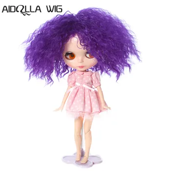 

Big Eye Blyth doll wigs high temperature fiber Long Boom hair suitable for Blyth doll accessories doll wigs 25cm 9-10inch