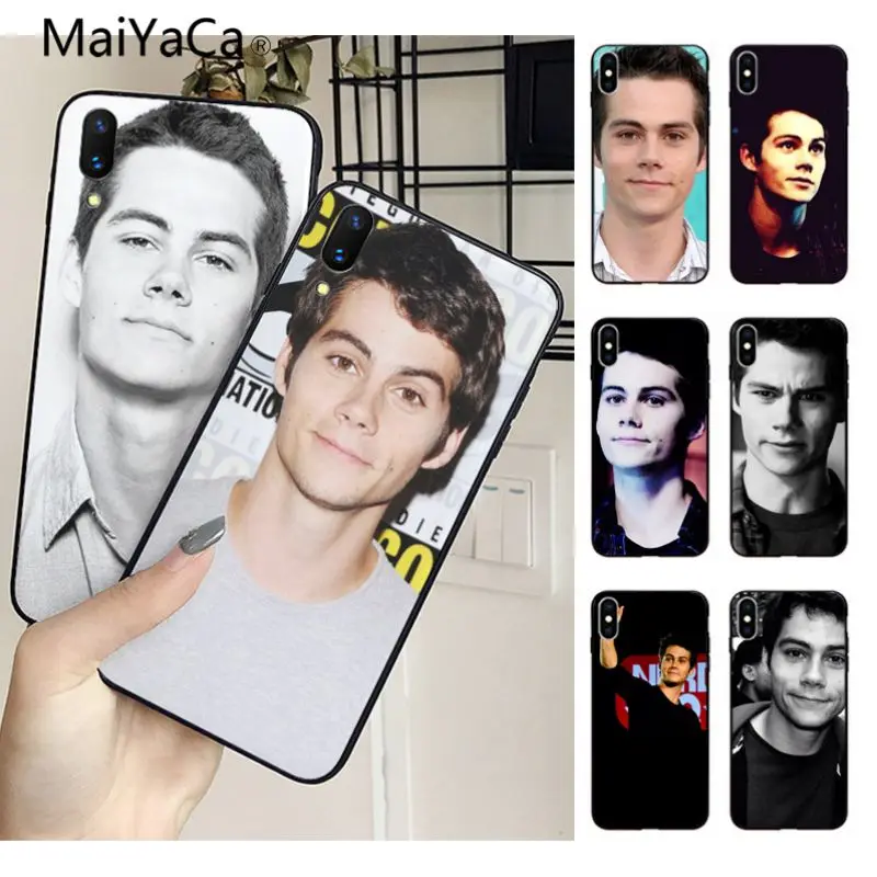 

MaiYaCa GOP dylan o brien Case Soft Silicone Phone Case for Apple iPhone 8 7 6 6S Plus X XS MAX 5 5S SE XR Cover