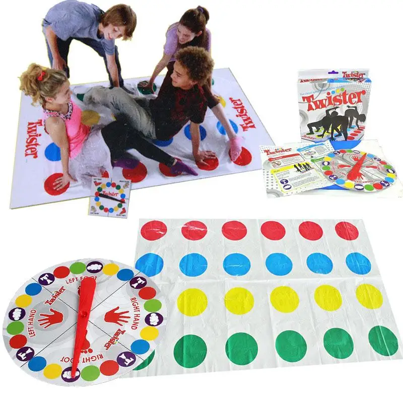 2017 Fun Outdoor Sports Toys Twister Moves Game font b Play b font font b Mat