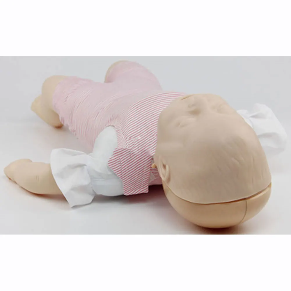 60 см CPR Baby Resusci младенческой подготовки манекен ПВХ Модель школы Развивающие детские Resusci модель обучение медицине инструмент
