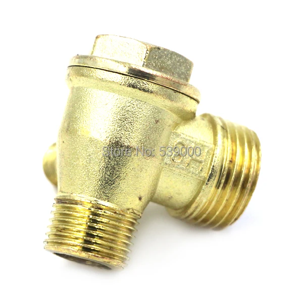 

1PC NEW Brass Male Threaded Check Valve Single-phase valve Tool for Air Compressor