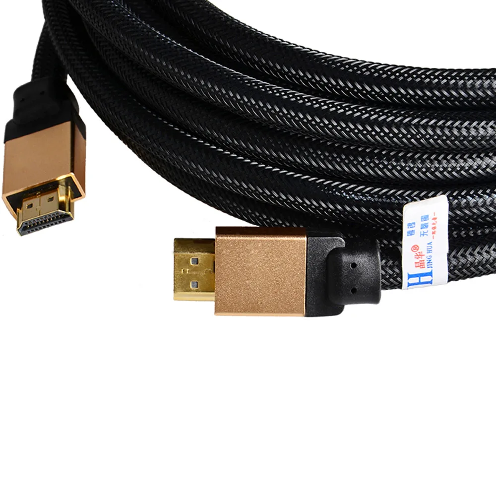 4K 3D Full HD аудио кабель HDMI 24k позолоченный 2 0 профессиональная поддержка функции