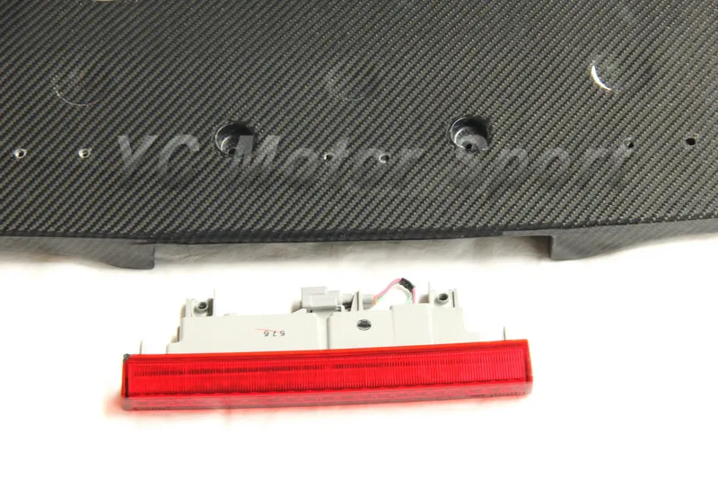 2011-2015 Nissan R35 GTR Nismo Style Rear Diffuser Underboard with Fog Lamp CF (2)
