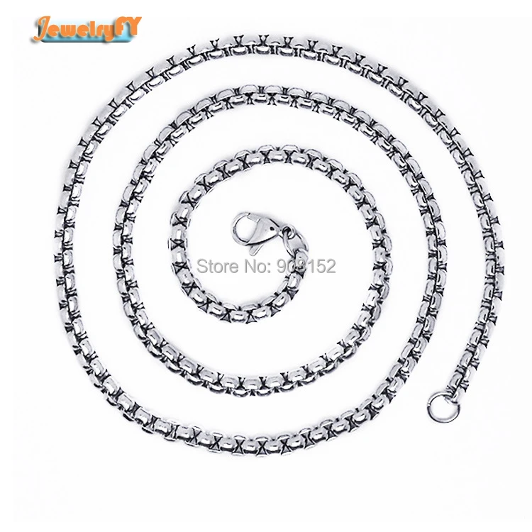 Цепочка Из Нержавеющей Стали 316L 2 5 мм ширина 16 28 дюймов|chain necklace|stainless steel chainsteel chain |
