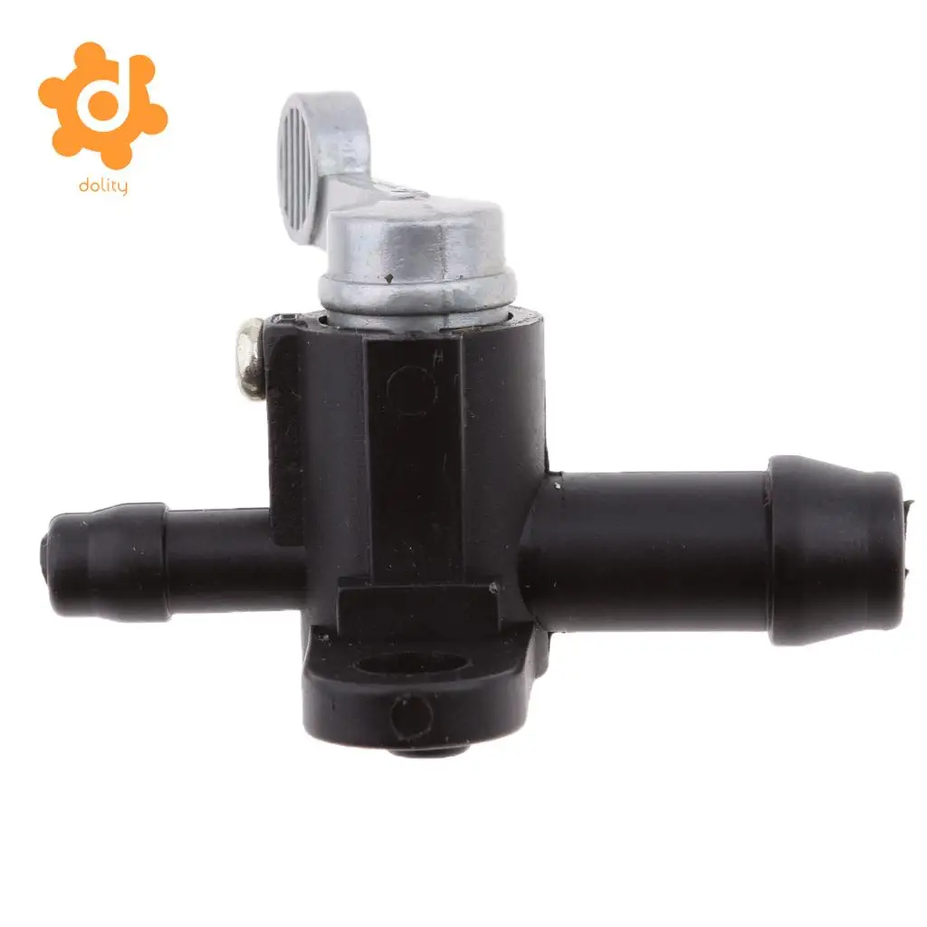 2Pcs Petcock Fuel Shut Off ShutoffValve Switch for Yamaha PW50 Pit Bike Dirtbike - Black