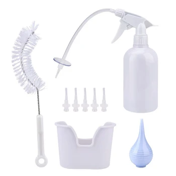 

Adults & Kids Ear Irrigation Cleaning Kit Premium Quality Ear Wax Removal Kit With Ear Washing Syringe Squeeze Bulb Ear Care