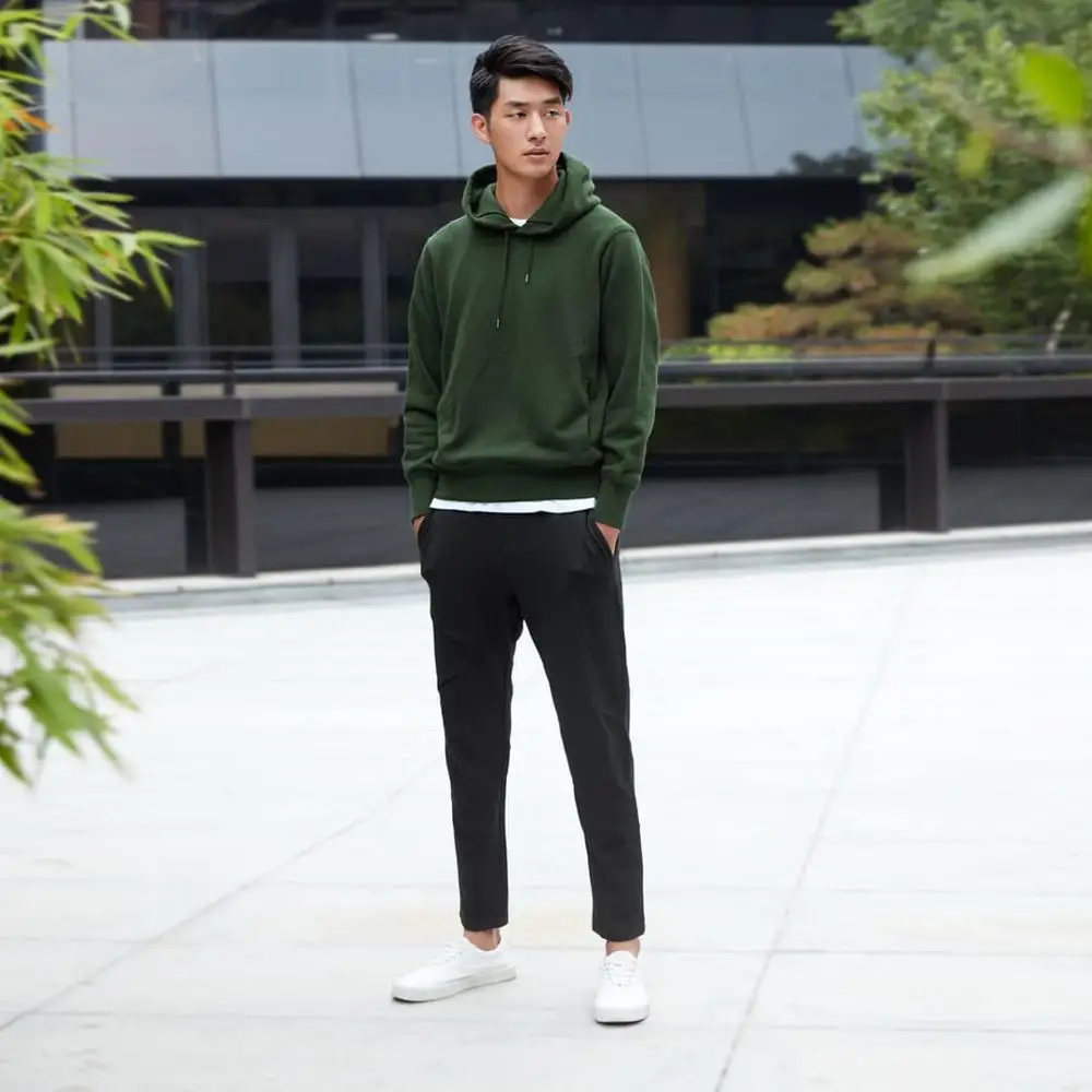  Xiaomi youpin four seasons Multiple bags elastic force Casual trousers Man Breathable soft Comforta