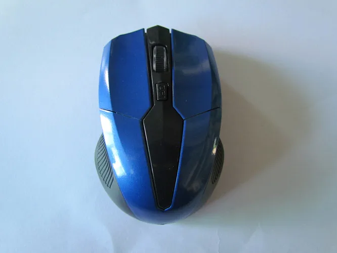 New 2015 2.4 GHz Wireless Optical Mouse Mice + USB 2.0 Receiver for PC Laptop Blue | Компьютеры и офис