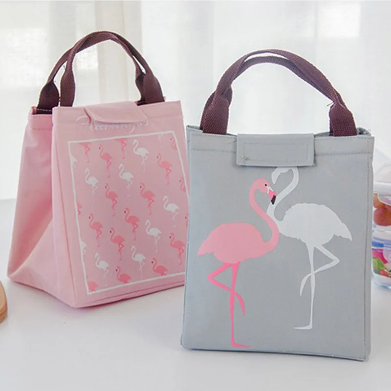 Thermal Insulation Baby Milk Bottle Keep Warm Bag Flamingo Woman Portable Food Infant Food Breast Milk Warmer Beach Tote BB5042 (6)