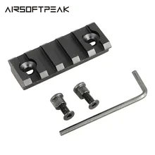 Тактический прицел 21 мм крепление 5 слот 54 мм Вивер пикатинная рельсовая Охота Стрельба алюминиевые крепления Keymod Крепление железнодорожный инструмент планка пикатини планка вивера