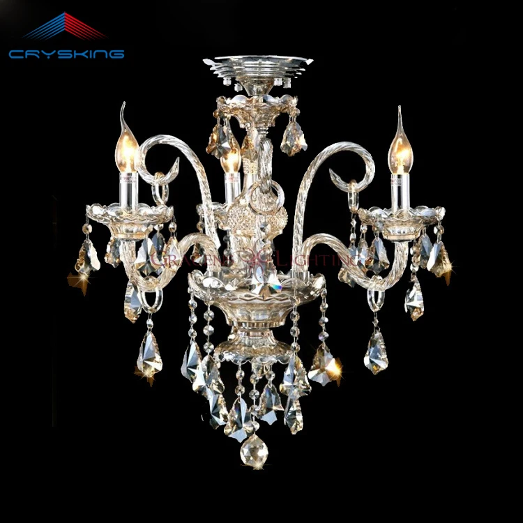 

CRK Art Decor Modern Chandelier Crystal Lustres de Sala Lamp corridor lights  A CCDC-001-3 D500mmXH570mm