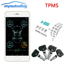 BLE Wireless Bluetooth 4 0 Car font b TPMS b font Tire Tyre Pressure Monitoring System