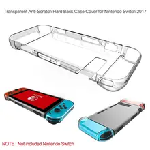 Защитный жесткий чехол с защитой от царапин для nintendo Switch прозрачные эргономичные аксессуары для кожи