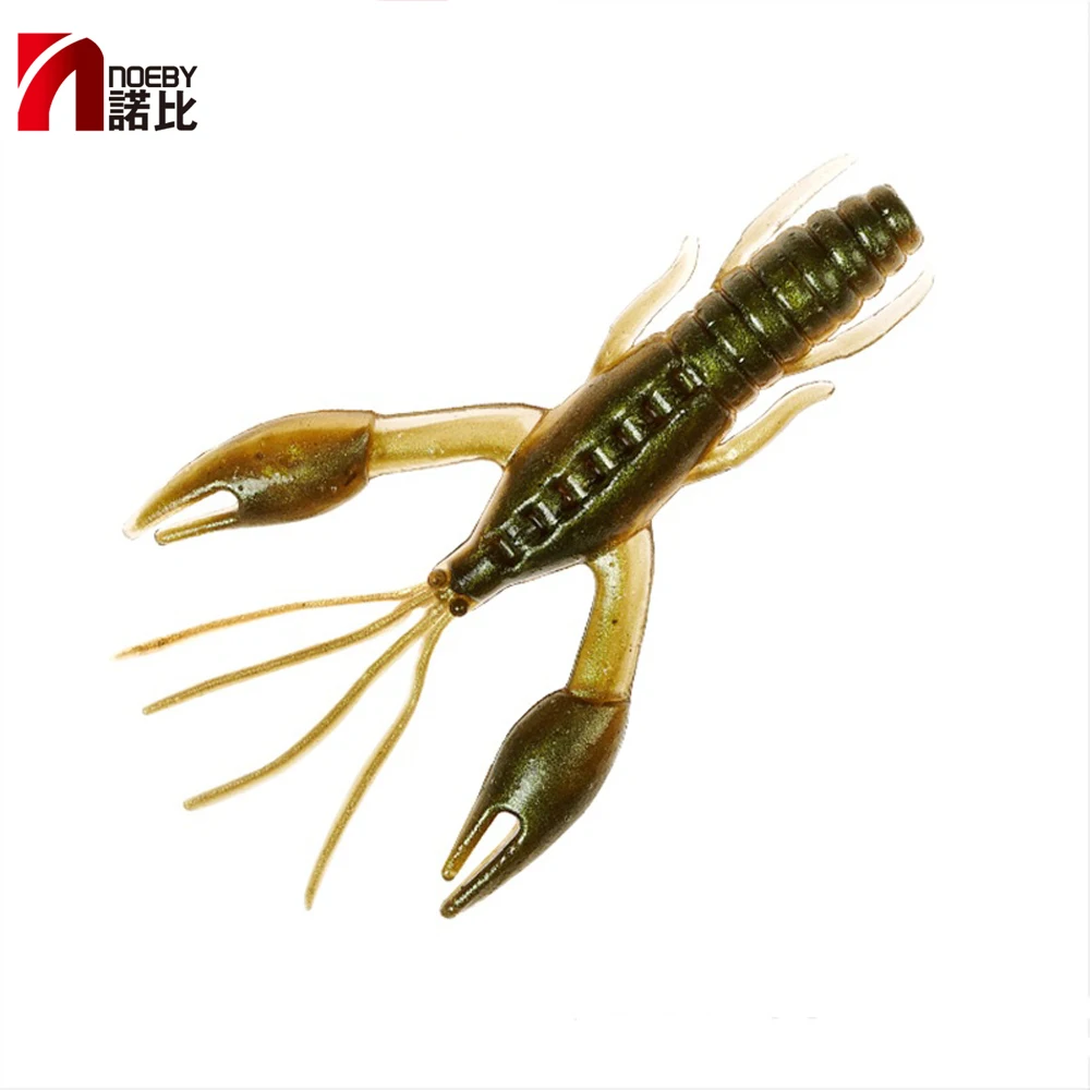 NOEBY S5499 smelling soft shrimp lure leurre peche pesca fishing lure 60mm 95mm pike lures for bass perch trout fishing NOEBY S5499 smelling soft shrimp lure leurre peche pesca fishing lure 60mm 95mm pike lures for bass perch trout fishing