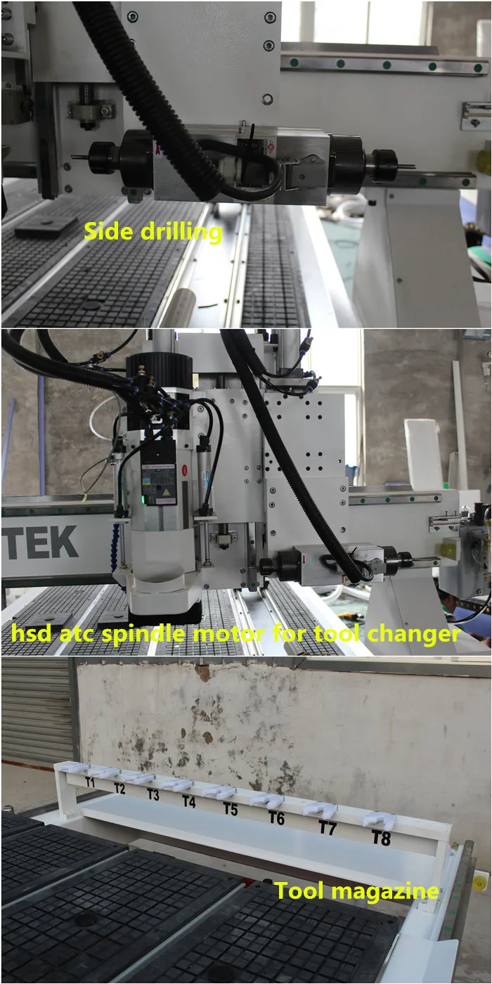 furniture manufacturing machinery cnc router engraver drilling and