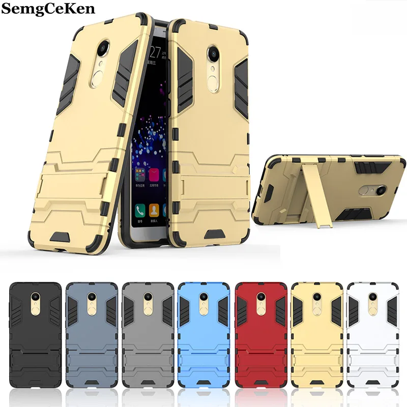 

SemgCeKen luxury original armor case for xiaomi redmi note 3 3s 4 pro prime 4a 4x hybrid shockproof phone Hard back cover coque