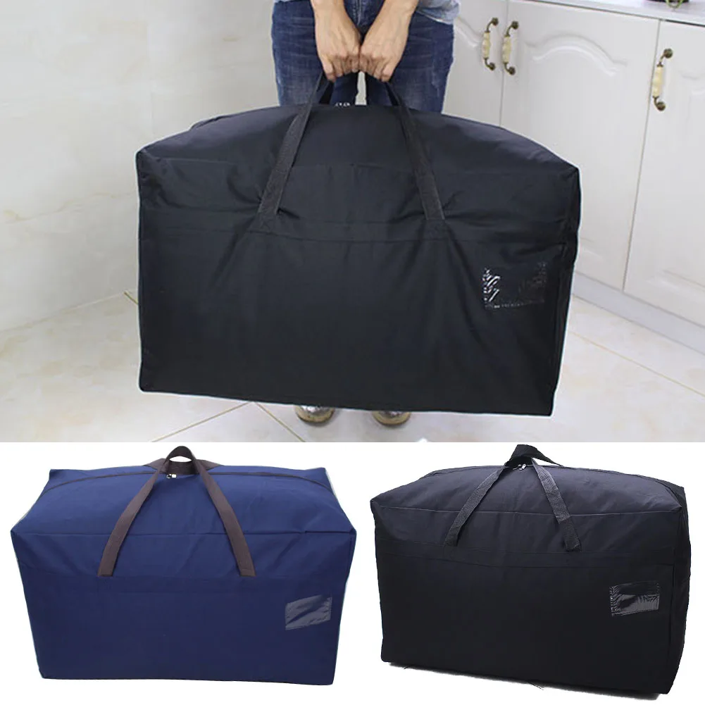 Унисекс ткань Оксфорд Стёганое одеяло дорожная сумка для хранения большой емкости органайзер для багажа утепленная молния