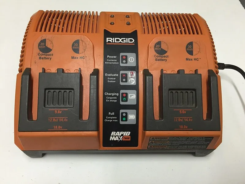 Dual Twin Battery Charger 9.6v 12v 