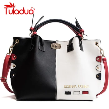 

TULADUO Brand Handbags Women Bags PU Leather Shoulder Bags For Women 2018 Large Capacity Bucket Ladies Bags Bolsa Feminina 2018