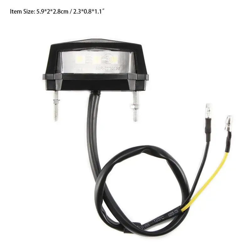 TiOODRE светодиодный мини-фонарь для мотоцикла, задний светильник для мотоцикла, светильник для номерного знака, Автомобильный задний светильник для Honda/Kawasaki/Yamaha/Suzuki