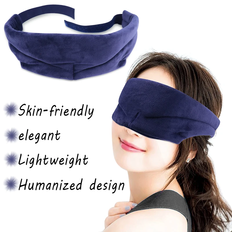 Lavender Scent Sleeping Eye Mask Travel Relax Sleep Aid Blindfold Shade Cover Shade Eyepatch